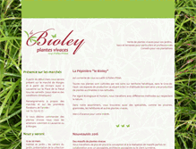Tablet Screenshot of le-bioley.ch